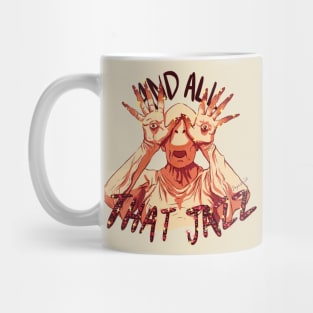 Pale Man Jazz Hands Mug